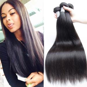 Quality Unprocessed Straight Hair Peruvian Human Hair Weave 10&quot;-34&quot;Available wholesale