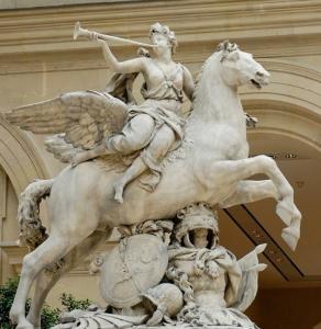 Quality Man with horse marble sculpture wholesale