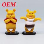 Blind Box Pvc Animal Bear Mystery Action Friend 6-Piece Figure Set