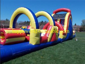 Quality inflatable amusement park , obstacle course , obstacle course equipment , kids obstacle wholesale