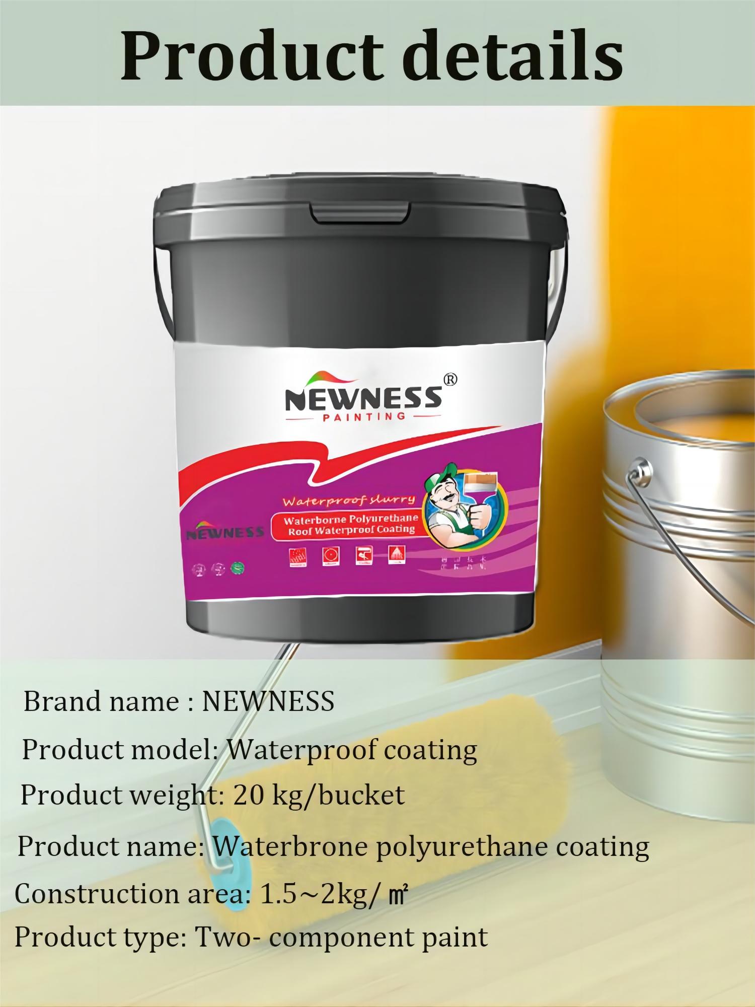 Acrylic Nano Hydrophobic Coating Weather-Resistant Waterproofing for Concrete Roof