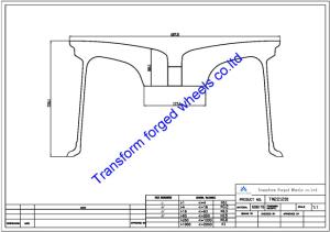 Quality TM221201 22X12 inches forged wheels monoblock wheels blanks Dimple style barrel and rims wholesale