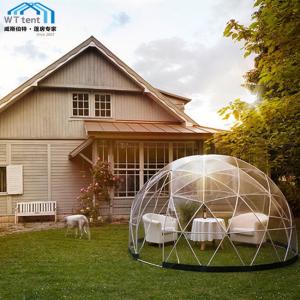 Quality Giant Geodesic Dome Tent Camping PVC Fabric Aluminum Alloy Frame wholesale