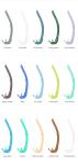 Adults Youth Snorkel Mask Set Underwater Swimming Diving Equipment Set Silicone