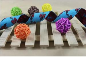 China 3/8 Inch High Tenacity Nylon Custom Jacquard Ribbon on sale