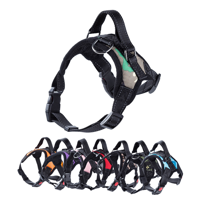 Breathability Dog Poop Bags No Pull Harness Leash Collar Set