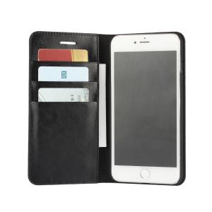Quality iPhone 8 Case, Genuine Leather Wallet Case Folio Flip Cover for iPhone 5/6/7/8/X/XS/XS MAX/XR wholesale
