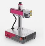 20W 30W 50W Fiber Laser Marking Machine for Metal Paint Plastic Pen Gold Silver
