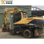 Hyundai R210W Used Wheel Excavator 210-9 210W-9 Second-Hand