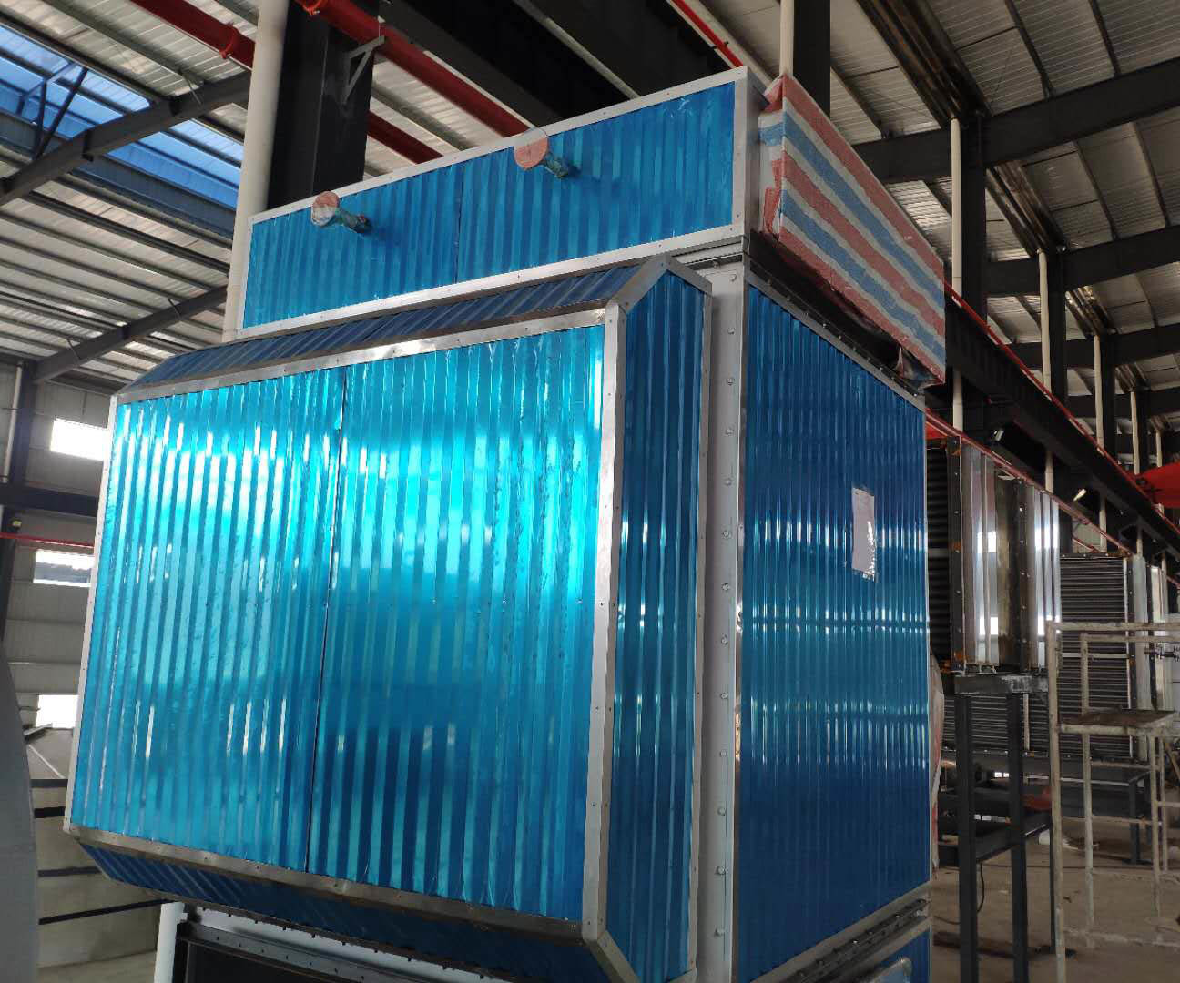 Air Conditioning Industrial High Temperature Waste Heat Recovery Device Saving Energy