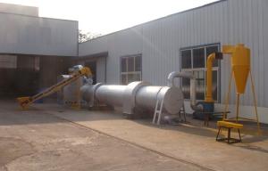 Quality 14kw Electric Energy Saving Sawdust Rotary Dryer For Rice Hull , Wood Shavings wholesale