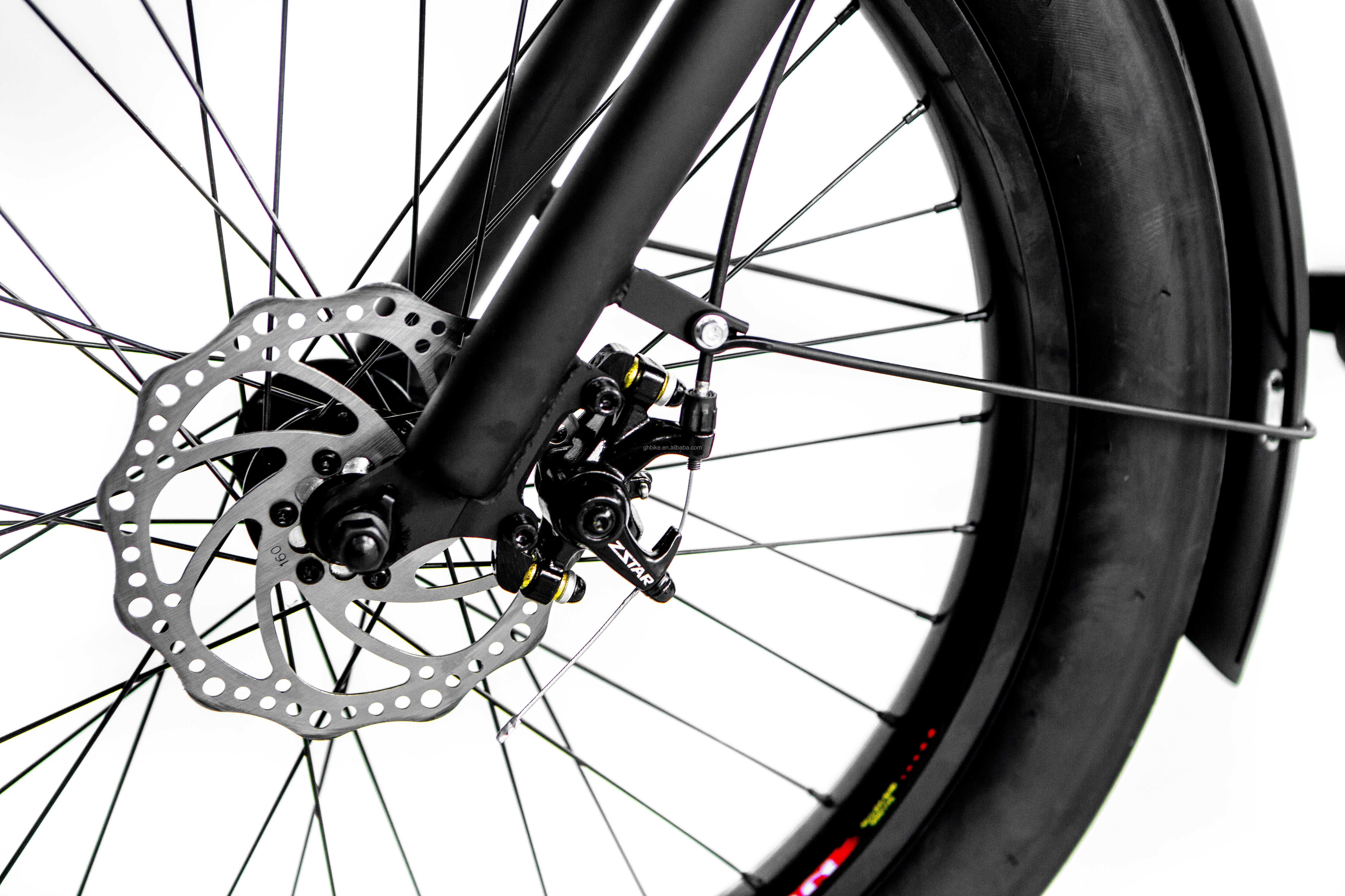 Single Speed 750W 28MPH 48V 17AH 24inch 3.0 Tire Chopper Electric Bicycle Beach Cruiser