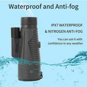Quality 22mm Eyepiece Cell Phone Monocular 12x56 High Index Bak4 Prism Optics wholesale