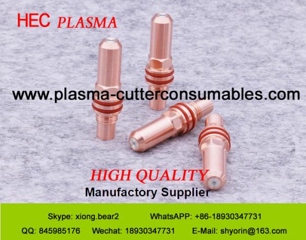 Plasma Cutter Parts Spirit 400 Mild Steel 400A Nozzle 284124 / Electrode 284125