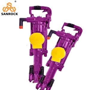 Quality Pneumatic Jack Hammer Construction Works Hand Held Air Leg Rock Drilling Machine wholesale