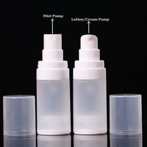 Quality Frosted Makeup Foundation Pump , Fine Mist Lotion Senegence Airless Pump wholesale