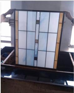Quality Stained Glass for wooden door wholesale