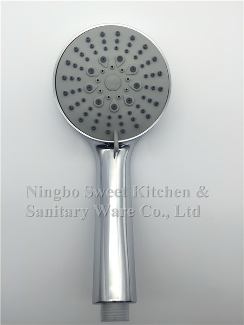 hot sale ABS material chrome plating shower head hand shower rain shower sanitary ware accessories