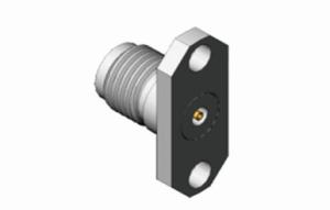 Quality K2.92mm Female Stainless Steel 2-hole Flange RF Coaxial Connector With Micro-strip wholesale