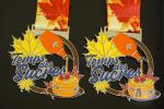 Virtual Racing Or Running 10K Metal Award Medals 864*32mm Sublimated Ribbon Both