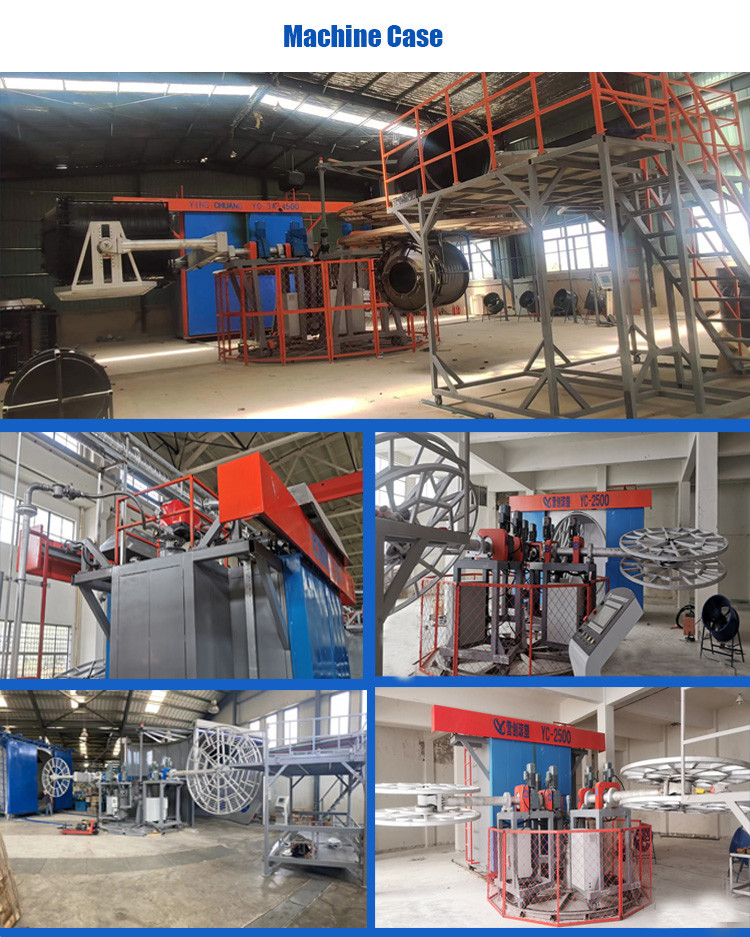 ISO9001 2500L Thermoplastic Rotary Blow Moulder Machine Energy Saving