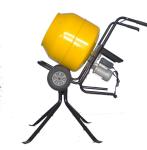 Yellow Color Building Concrete Mixer ISO9001 Mini Concrete Mixer