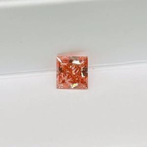 Quality 1.14carat PrincessLab Grown Pink Diamonds High Clarity Symmetrical wholesale