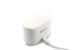White Beige BTE Rechargeable Hearing Aid Retone Personal Amplifier For Hearing
