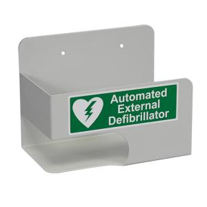 Quality Cold Rolled Steel AED Wall Bracket , Safety First Aid AED Defibrillator Wall Bracket wholesale