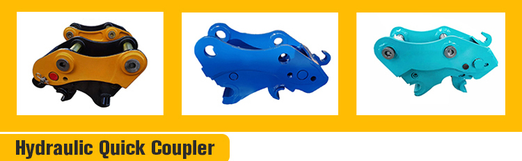 Quick Connect Steel Excavator Attachments Mechanical Quick Change Coupler
