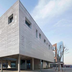 Quality Aluminum Cladding Expanded Metal Mesh Panels 2.35mm Thick Powder Coated wholesale