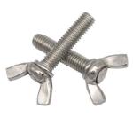 DIN316 High Strength Flat Head Screw Butterfly Thumb Stainless Steel Regular