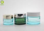 Transparent 15ml 30ml 50ml Glass Cosmetic Cream Jar Custom Painting