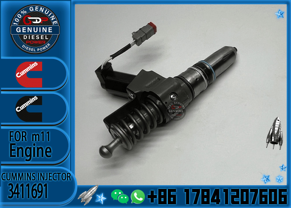 N14 Series Engine Common Rail Fuel Injector 4307516 3411691 3087560 3411765 for Cummins