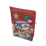 Flat Bottom Gusset Bag zip on top for food packaging 800g or 850g