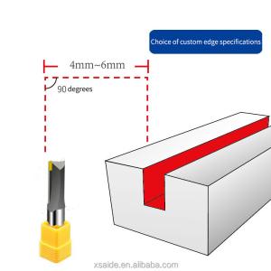 Quality Stable Multiscene Acrylic Edge Grooving Device , 3000W Acrylic Trimming Machine wholesale