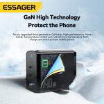 Dual USB Ports Travel Type C Desktop GaN Chargers 140w Quick Charging Phone