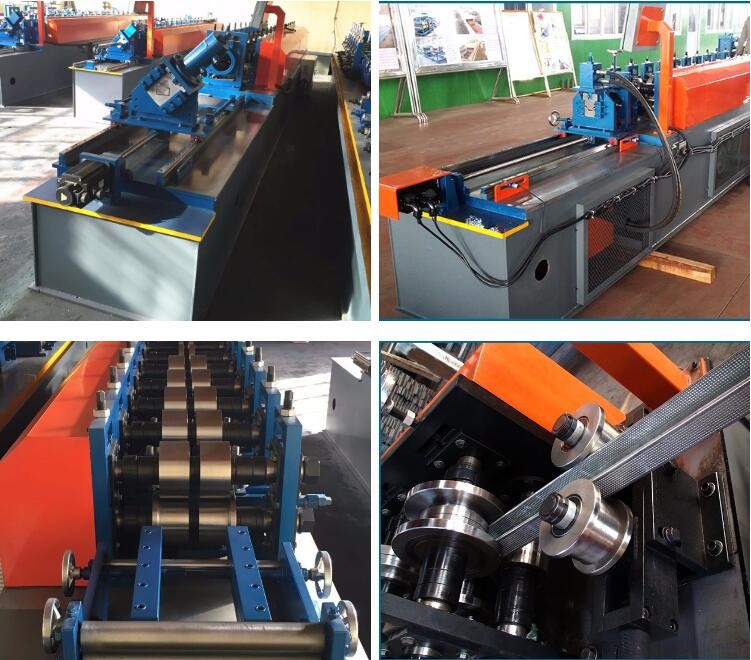 Galvanized Light Steel Villa / Modern Prefab Houses Making Roll forming Machine