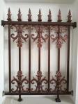 Garden And Stair Handrail Ornamental Aluminum Fence Handmade