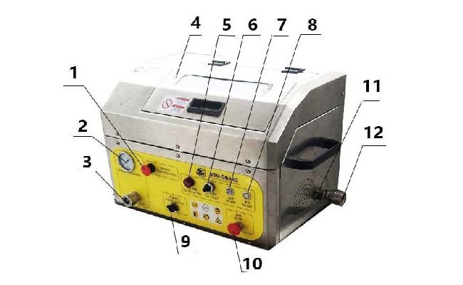 Dry Ice Cleaning Equipment for Molds Lossless Cleaning