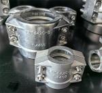 Stainless Steel Precision Investment Casting Hose Fitting With Safety Clamps