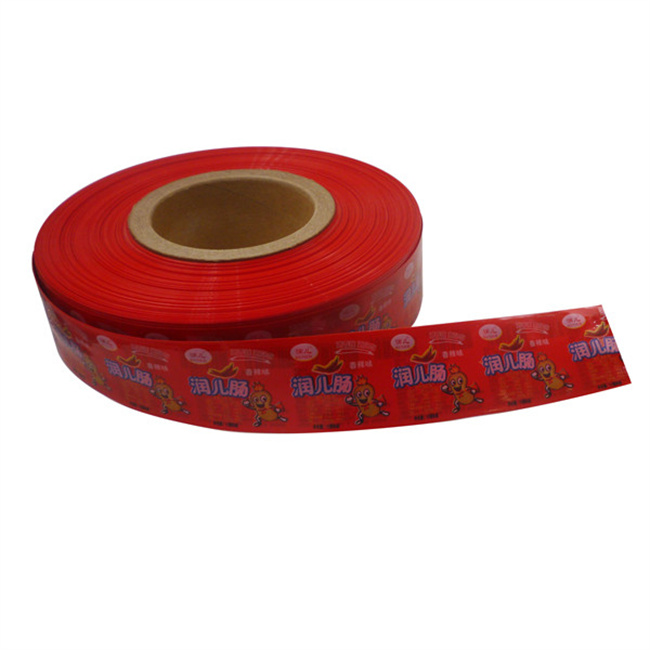 Custom Printing Food Grade Plastic Polyamide Sausage Casing Ham Sausage Packaging Casing