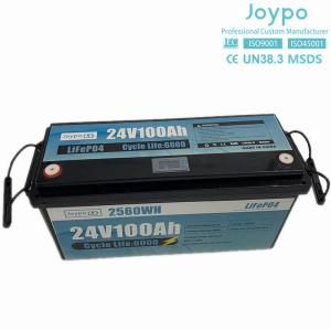 Quality Domestic Solar Storage Lithium Battery 24V 2.5KWH 100Ah / 200Ah / 300Ah / 400Ah wholesale