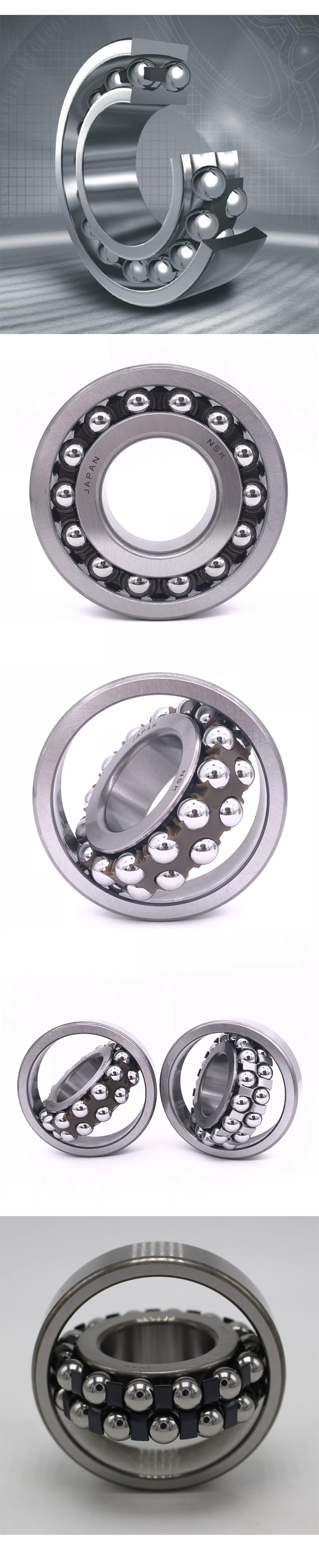 Industrial Self-aligning Ball Bearing 2206K 2207K 2208K 2209K 2210K
