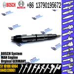 0445120217 Common Rail Diesel Fuel Injector Inyector de combustible diesel