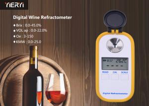 Quality Digital Specific Gravity Refractometer Temperature Correction For Juice / Milk wholesale