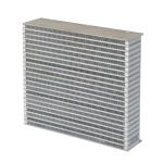 Heavy Duty Aluminum Bar and Plate Fin Oil Cooler Core for Oil Heat Exchanger