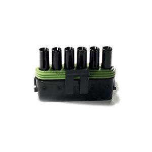 Quality Black 12015799 6 Pin Waterproof Automotive Connector Plug wholesale