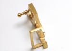 Simple Design Gold Color Stainless Steel Personalized Belt Buckles Metal