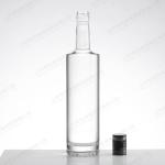Glass Bottle Transparent Customized Mini 100ml 300ml 400ml for Alcoholic